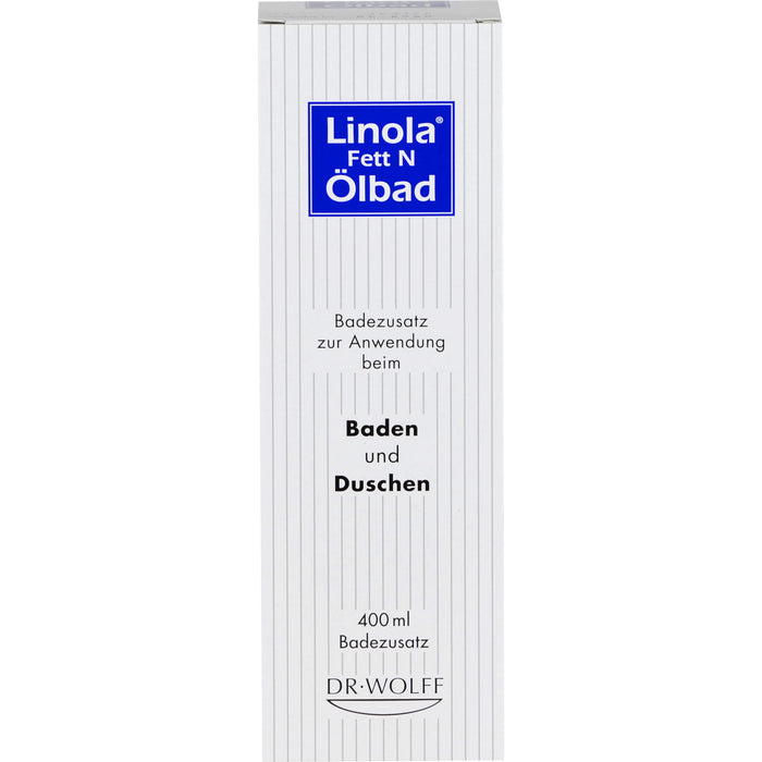 Linola Fett N Ölbad flüssiger Badezusatz, 400 ml Bath additive