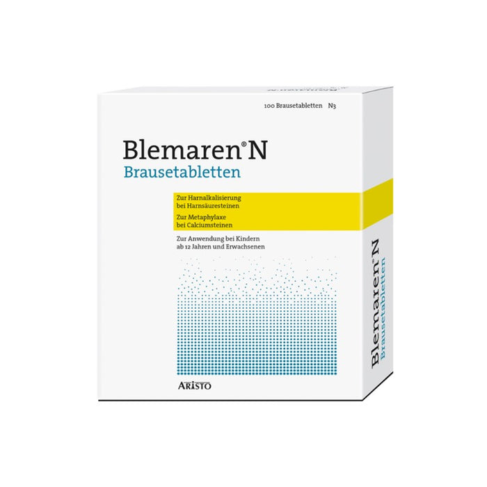 Blemaren N Brausetabletten bei Harnsäuresteinen, 100 pc Tablettes