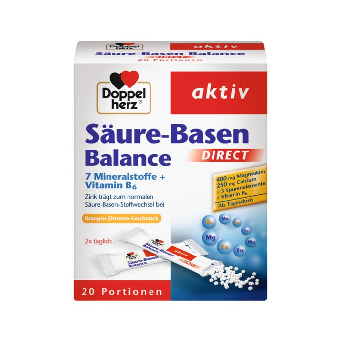 Doppelherz Säure-Basen Balance direct Beutel, 20 pc Sachets