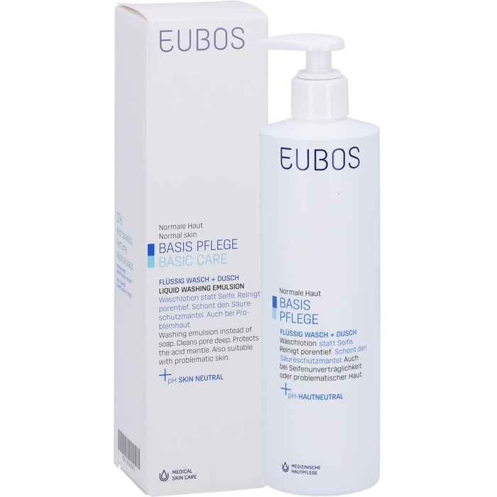 EUBOS FLUESS BLAU MIT DOSIERSPENDER, 400 ml FLU