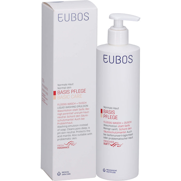 EUBOS FLUESS ROT MIT DOSIERSPENDER, 400 ml FLU