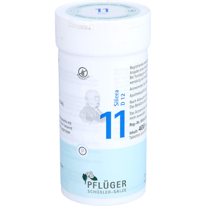 PFLÜGER Schüßler-Salze 11 Silicea D 12 Tabletten, 400 pcs. Tablets