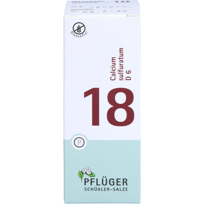 Biochemie Nr.18 Calcium sulfuratum Pflüger Tbl., 100 St TAB