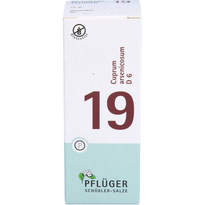 PFLÜGER Biochemie 19 Cuprum arsenicosum D6 Tabletten, 100 St. Tabletten