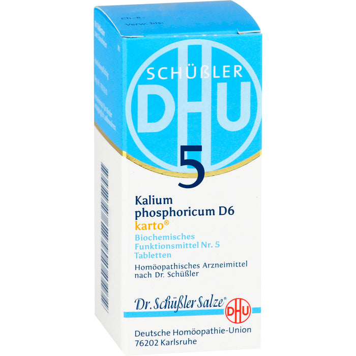 DHU Schüßler-Salz Nr. 5 Kalium phosphoricum D6 Tabletten karto, 200 pc Tablettes