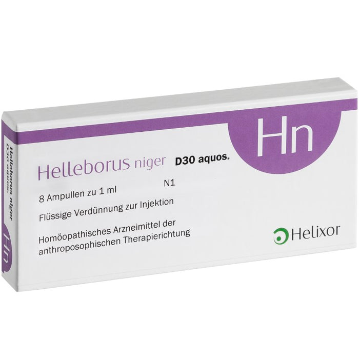 Helleborus niger D 30 aquos., 8 pc Ampoules