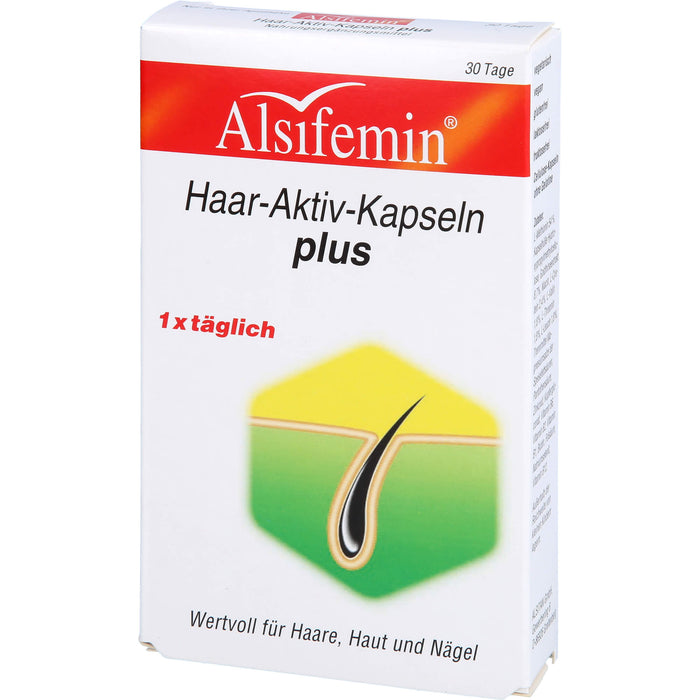 Alsifemin Haar-Aktiv-Kapseln plus, 30 pcs. Capsules