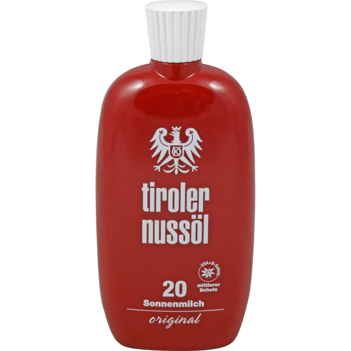 Tiroler Nussöl original Sonnenmilch wasserfest LSF 20, 150 ml Crème