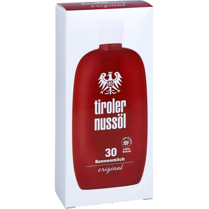 Tiroler Nussöl Original Sonnenmilch wasserfest LSF 30, 150 ml Cream