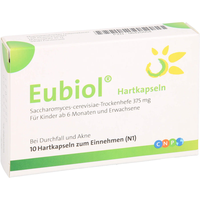 Eubiol Hartkapseln bei Durchfall und Akne, 10 pcs. Capsules