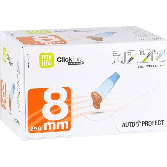 mylife Clickfine Autoprotect 8mm, 100 St KAN