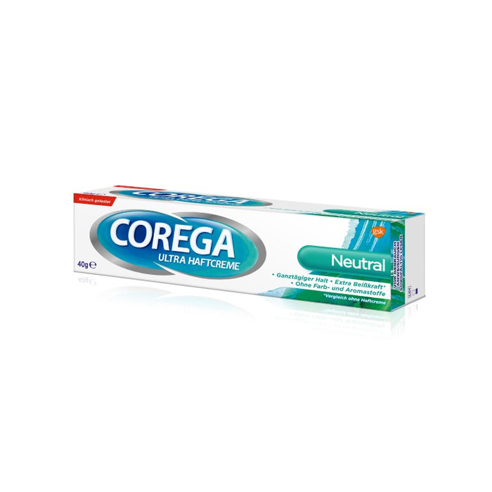 COREGA Ultra Haftcreme geschmacksfrei neutral, 40 g Crème