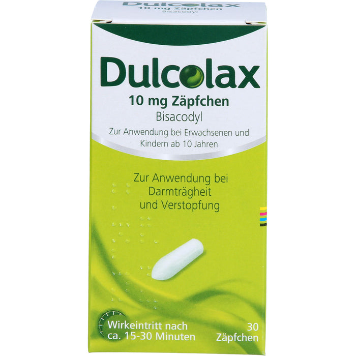 Dulcolax Zäpfchen Reimport EurimPharm, 30 pcs. Suppositories