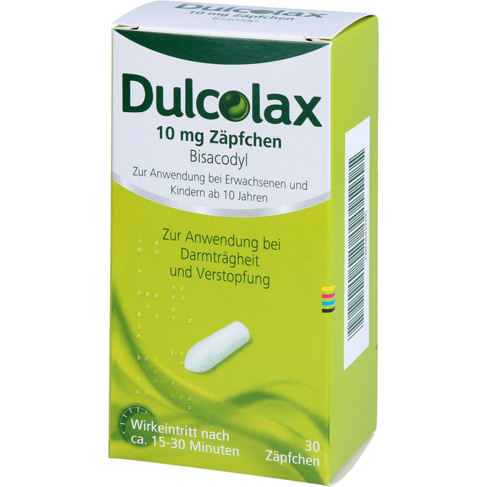 Dulcolax Zäpfchen Reimport EurimPharm, 30 pc Suppositoires