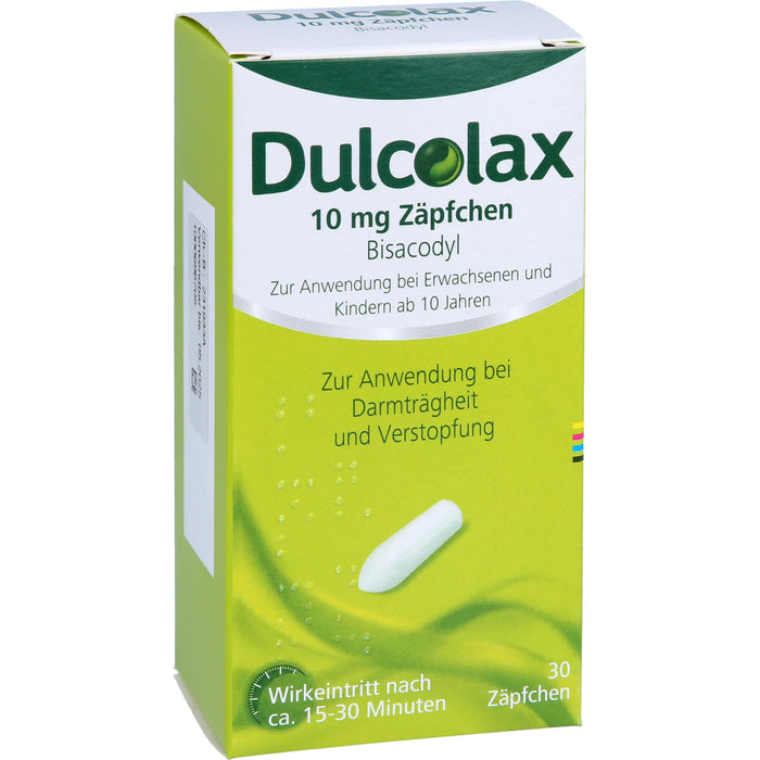 Dulcolax Zäpfchen Reimport EurimPharm, 30 St. Zäpfchen