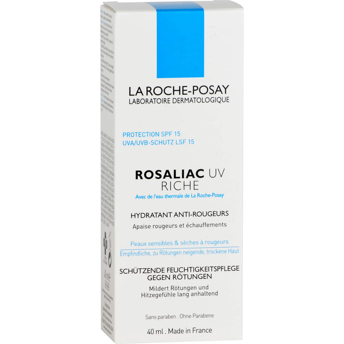 La Roche-Posay Rosaliac UV riche Feuchtigkeitspflege, 40 ml Crème