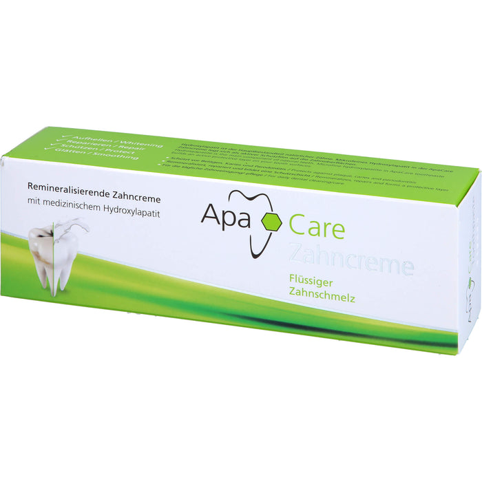 ApaCare Zahncreme, 75 ml Zahncreme