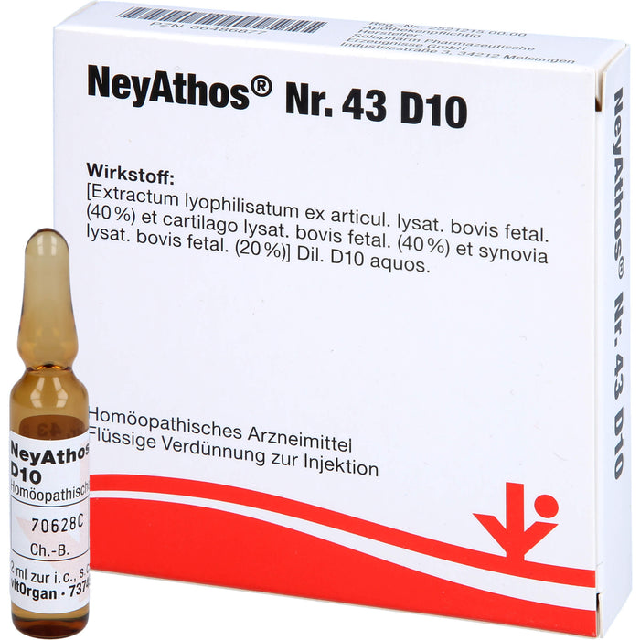 NeyAthos Nr. 43 D10 Amp., 5X2 ml AMP