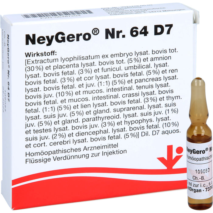 NeyGero Nr. 64 D7 Amp., 5X2 ml AMP