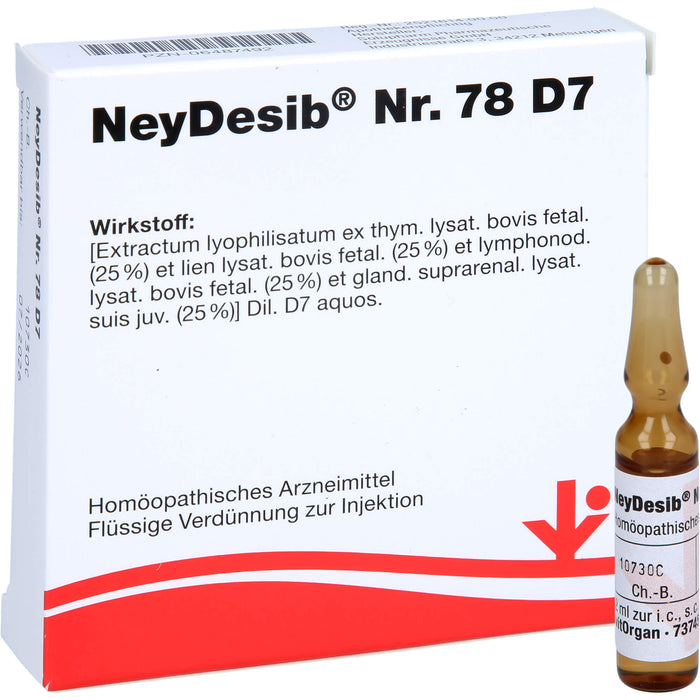 NeyDesib Nr.78 D7 Amp., 5 ml Lösung