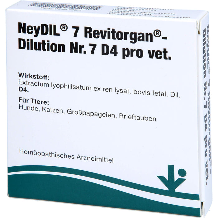 NeyDIL 7 Revitorgan Dilution Nr. 7 D4 pro vet., 5 pcs. Ampoules