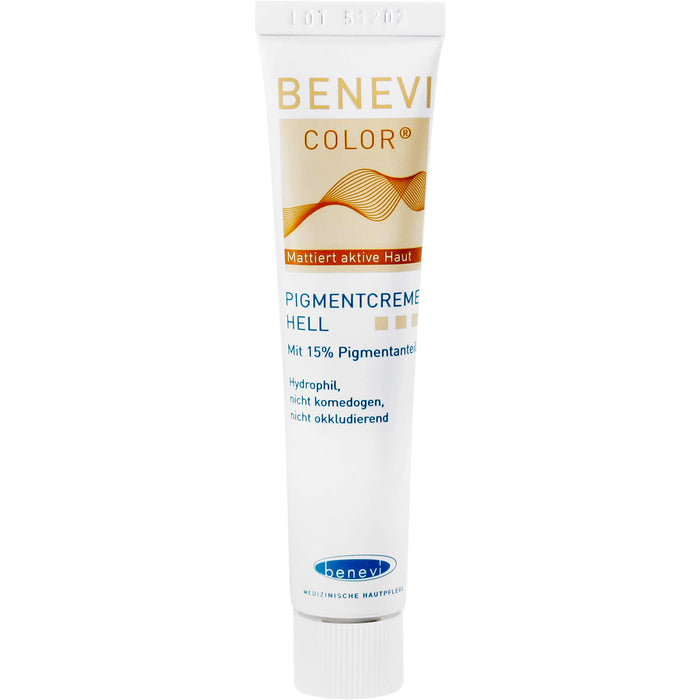 Benevi Color Pigmentcreme hell, 20 ml Creme