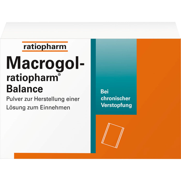 Macrogol-ratiopharm Balance Pulv. zur Herstell. einer Lösung zum Einnehmen, 50 St PLE