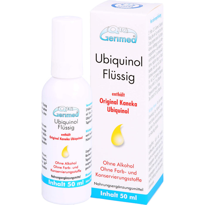 Q10 Gerimed Ubiquinol flüssig Spray, 50 ml Solution