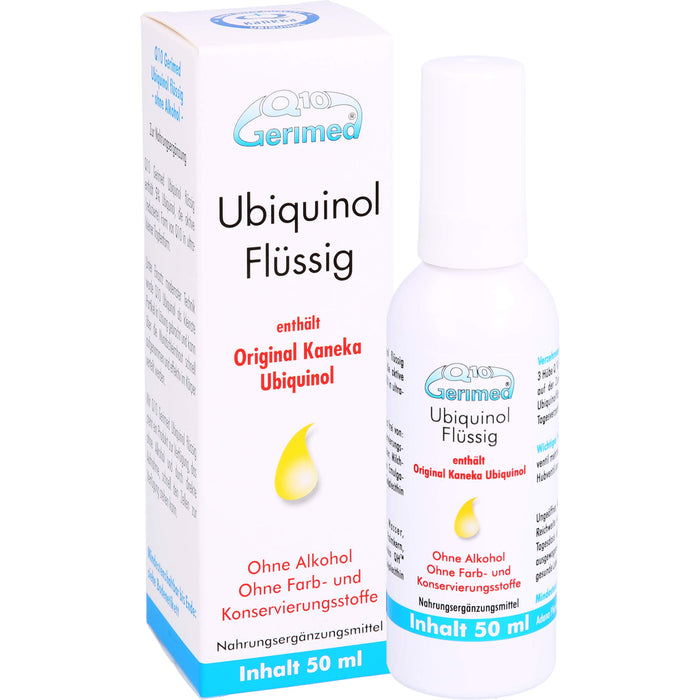 Q10 Gerimed Ubiquinol flüssig Spray, 50 ml Lösung