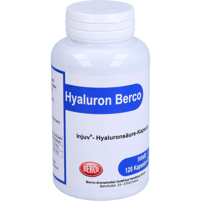 Hyaluron Berco Injuv-Hyaluronsäure-Kapseln, 120 pcs. Capsules