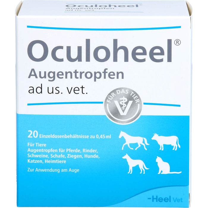 Oculoheel Augentropfen ad us. vet., 20 pcs. Solution