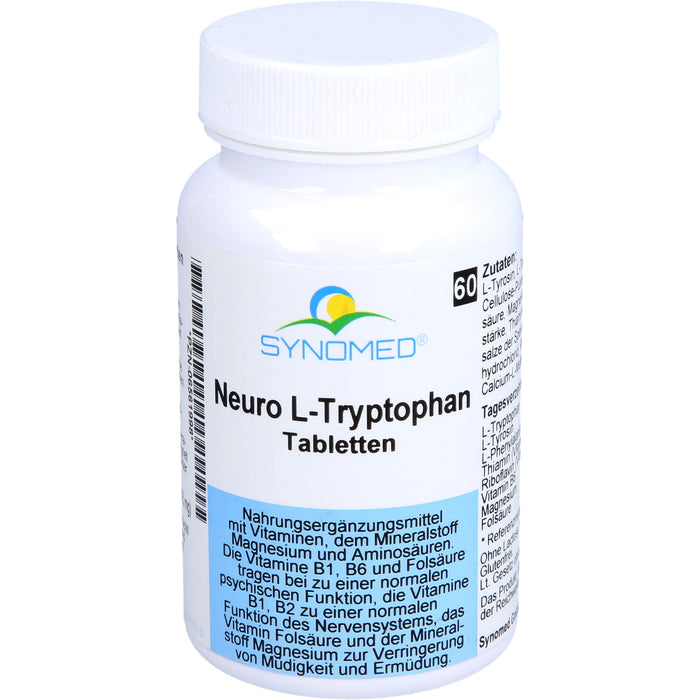 SYNOMED Neuro L-Tryptophan Tabletten, 60 pc Tablettes