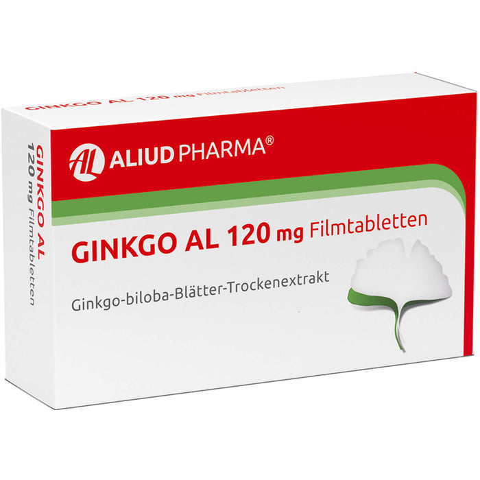 Ginkgo AL 120 mg Filmtabletten bei leichter Demenz, 30 pc Tablettes