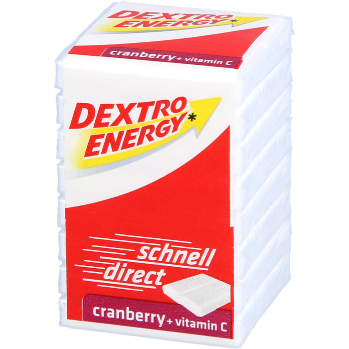 DEXTRO ENERGY Cranberry + Vitamin C Dextrosetäfelchen, 46 g Comprimés