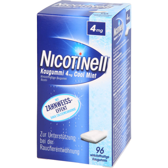 Nicotinell Kaugummi 4 mg Cool Mint, 96 pc Gomme à mâcher