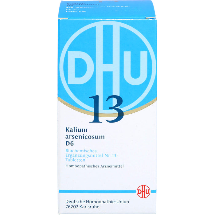 DHU Schüßler-Salz Nr. 13 Kalium arsenicosum D6 Tabletten, 420 pcs. Tablets