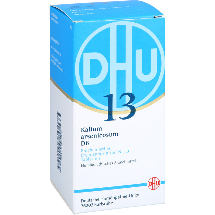 DHU Schüßler-Salz Nr. 13 Kalium arsenicosum D6 Tabletten, 420 St. Tabletten