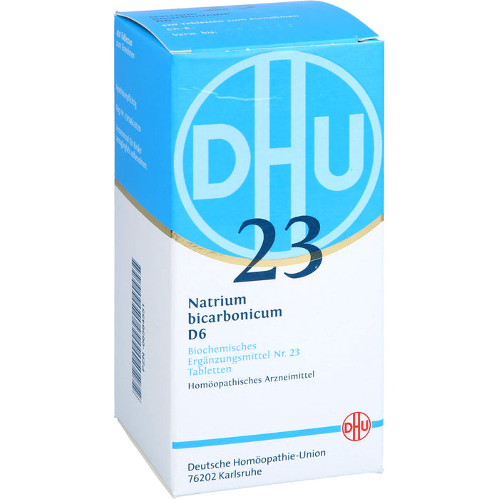 DHU Schüßler-Salz Nr. 23 Natrium bicarbonicum D6 Tabletten, 420 pcs. Tablets