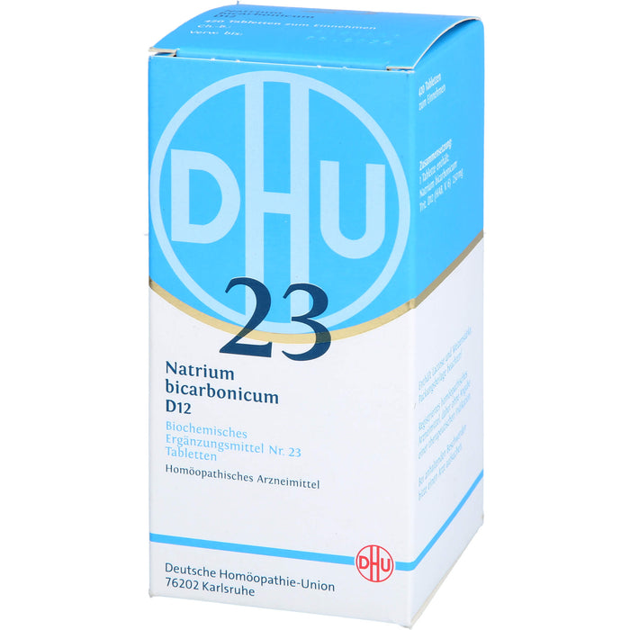 DHU Schüßler-Salz Nr. 23 Natrium bicarbonicum D12 Tabletten, 420 St. Tabletten