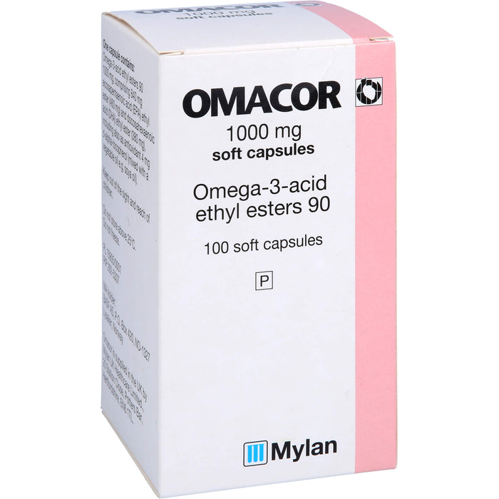 Omacor 1000 mg ACA Weichkapseln, 100 St WKA