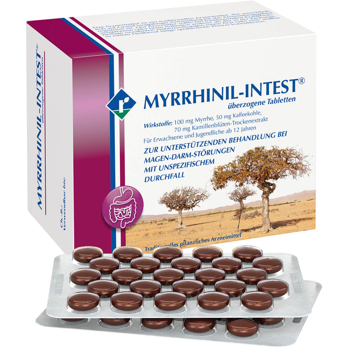 MYRRHINIL-INTEST überzogene Tabletten, 200 pcs. Tablets