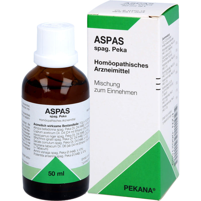 ASPAS spag. Peka Tropfen, 50 ml TRO