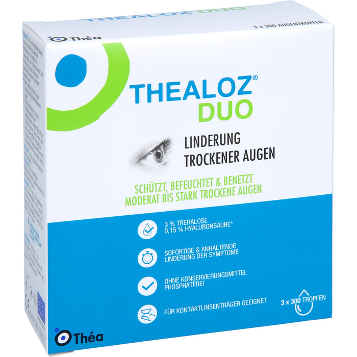 Thealoz Duo Augentropfen, 30 ml Lösung