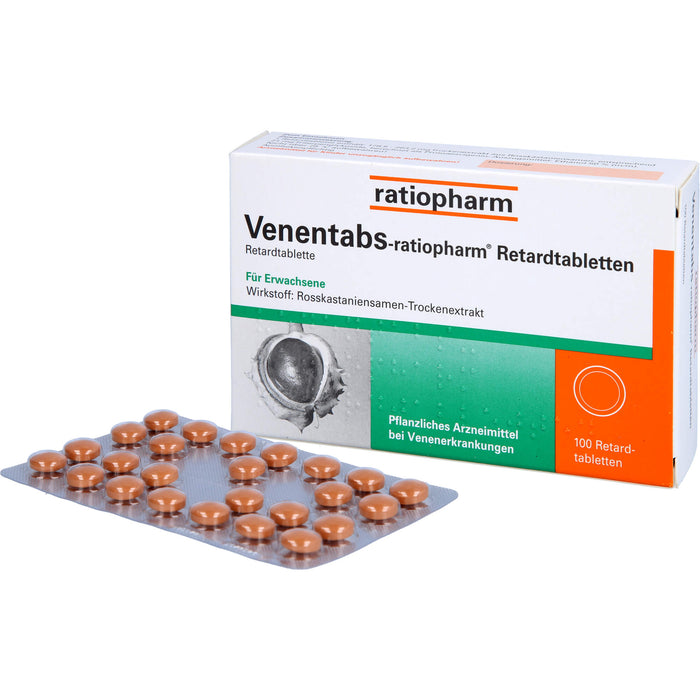 Venentabs-ratiopharm Retardtabletten, 100 pcs. Tablets