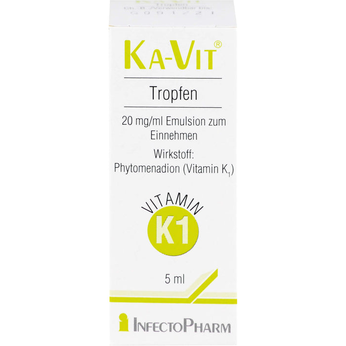 KA-VIT Tropfen, 20 mg/ml Emulsion zum Einnehmen, 5 ml Solution