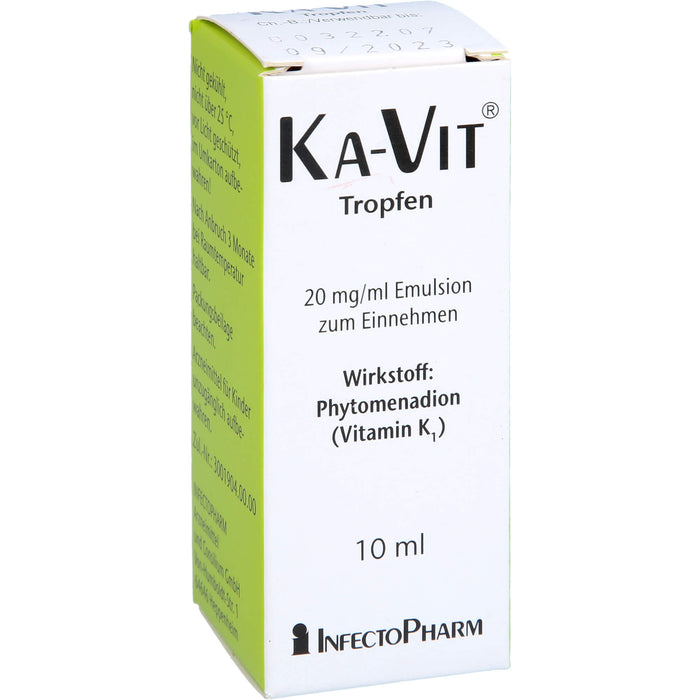 INFECTOPHARM Ka-Vit Tropfen, 10 ml Solution