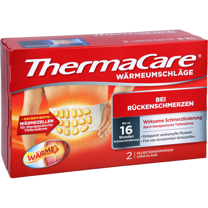 ThermaCare Wärmeumschläge Rücken, 2 pcs. Envelopes