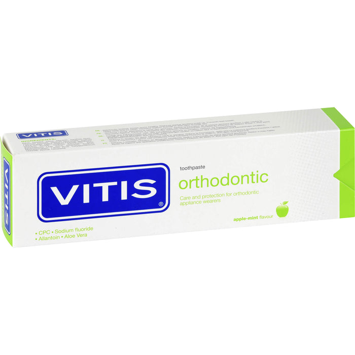 VITIS orthodontic Zahnpasta, 100 ml Toothpaste