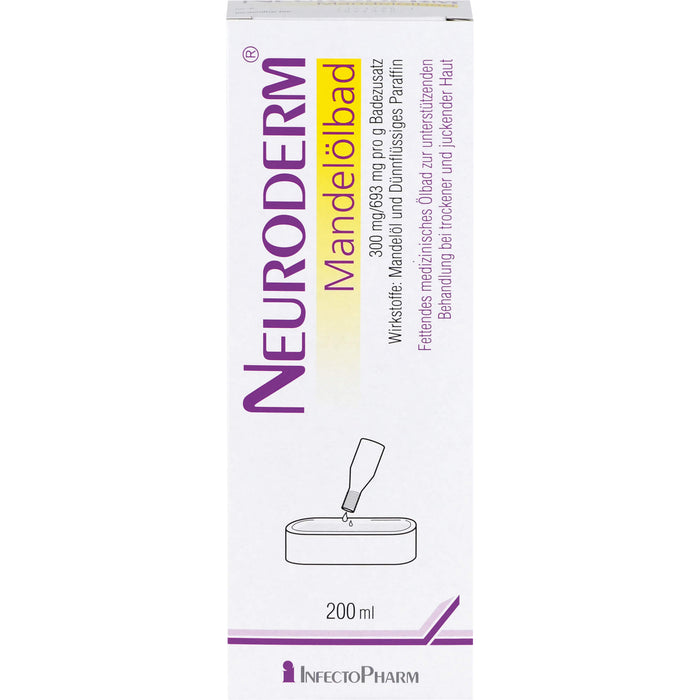 NEURODERM Mandelölbad bei trockener und juckender Haut, 200 ml Additif pour le bain