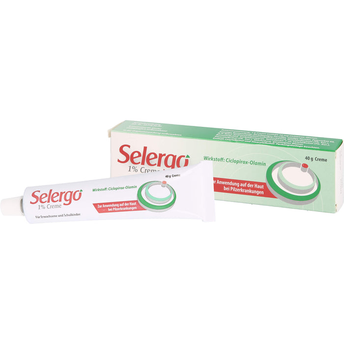 Selergo 1% Creme bei Pilzerkrankungen der Haut, 40 g Creme